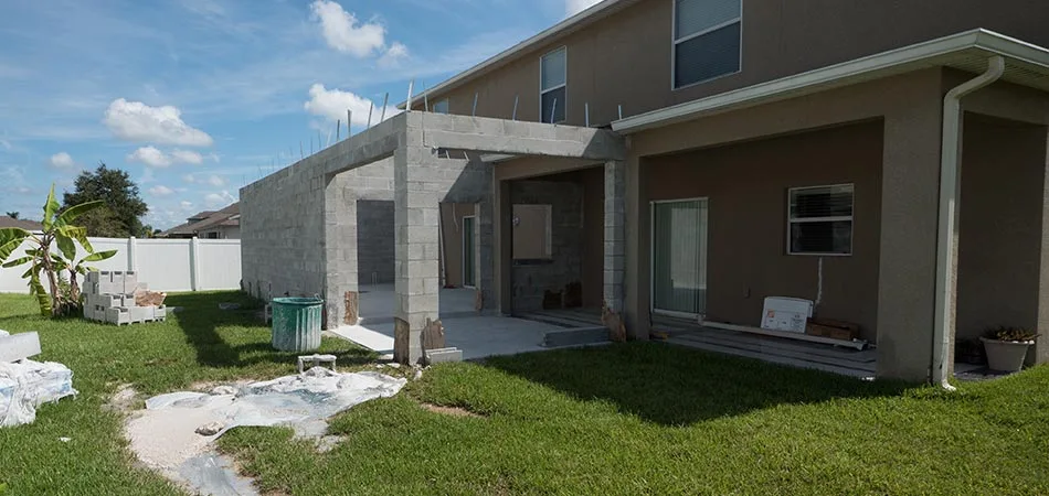 Home expansion project in Plant City, FL.