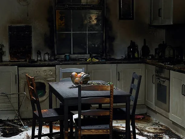 Kitchen Fire Repair by True Builders in Central Florida